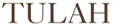 Brand name 'TULAH' in brown on a white background
